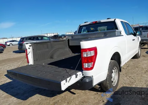 2021 Ford F150 Super Cab из США, поврежденный, VIN 1FTEX1CB4MFB88108